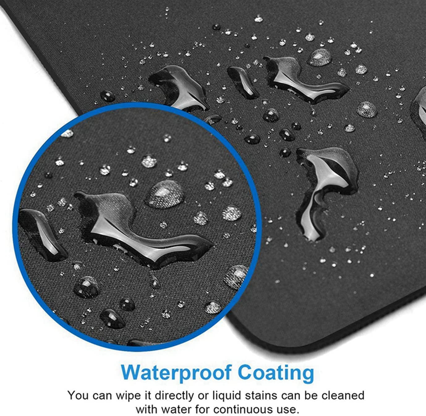 Custom Square Night Starry Mouse Pad, Unique Design Anti-Slip Rubber Base for Desktop and Laptop