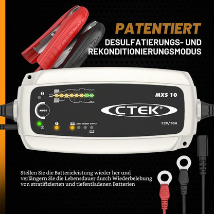 CTEK Multi MXS 10 10A 12V 8-Stufiges Batterieladegerät Conditioner