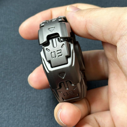 EDC Fidget Sliders Open Armor Spinning Topfidget Toys Stress Relief for Adults Magnetic Metal
