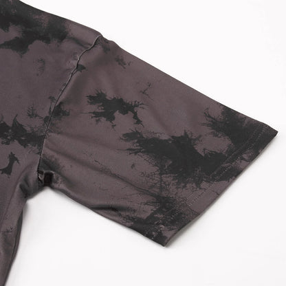 Short Sleeve Shirts for Women Summer Tops 2025 Spring Camouflage Printed Casual Half Sleeve Crew Neck Oversize Loose Fit Tees Shirts