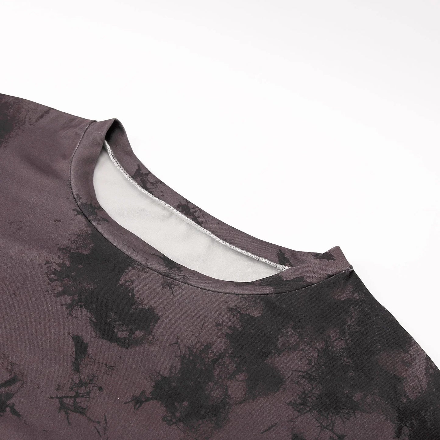 Short Sleeve Shirts for Women Summer Tops 2025 Spring Camouflage Printed Casual Half Sleeve Crew Neck Oversize Loose Fit Tees Shirts