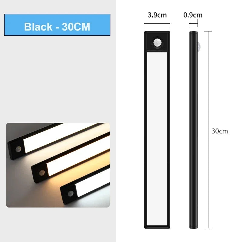 Night Light Led Light under Cabinet Light Motion Sensor Night Light Closet Light Cabinet Kitchen Lighting Magnetic Night Light