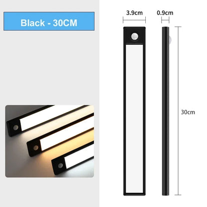 Night Light Led Light under Cabinet Light Motion Sensor Night Light Closet Light Cabinet Kitchen Lighting Magnetic Night Light
