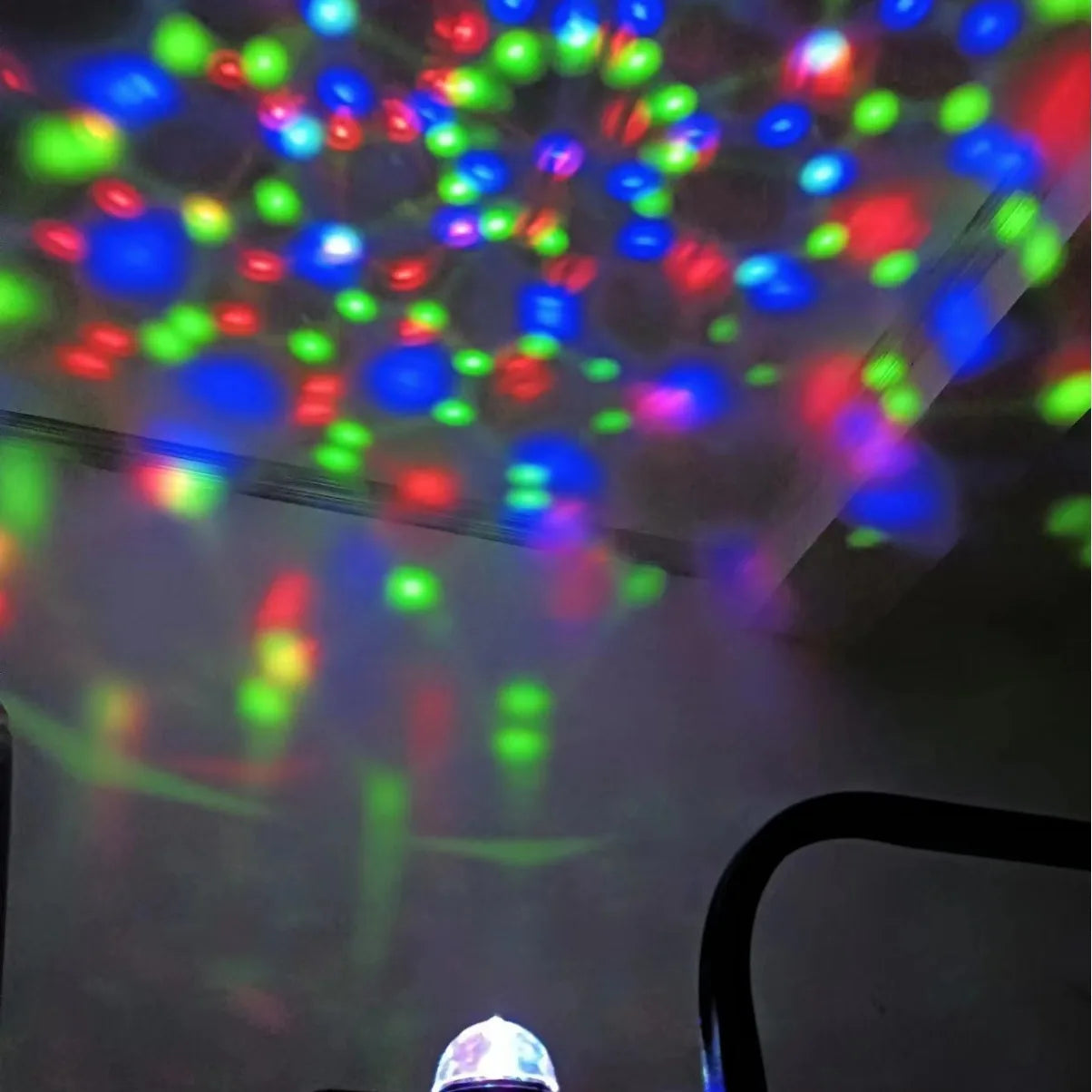 Magic Ball Star Projector Night Light Christmas USB Moon Lamp LED Starry Sky Galaxy Effect Room Decorations Ambient Light