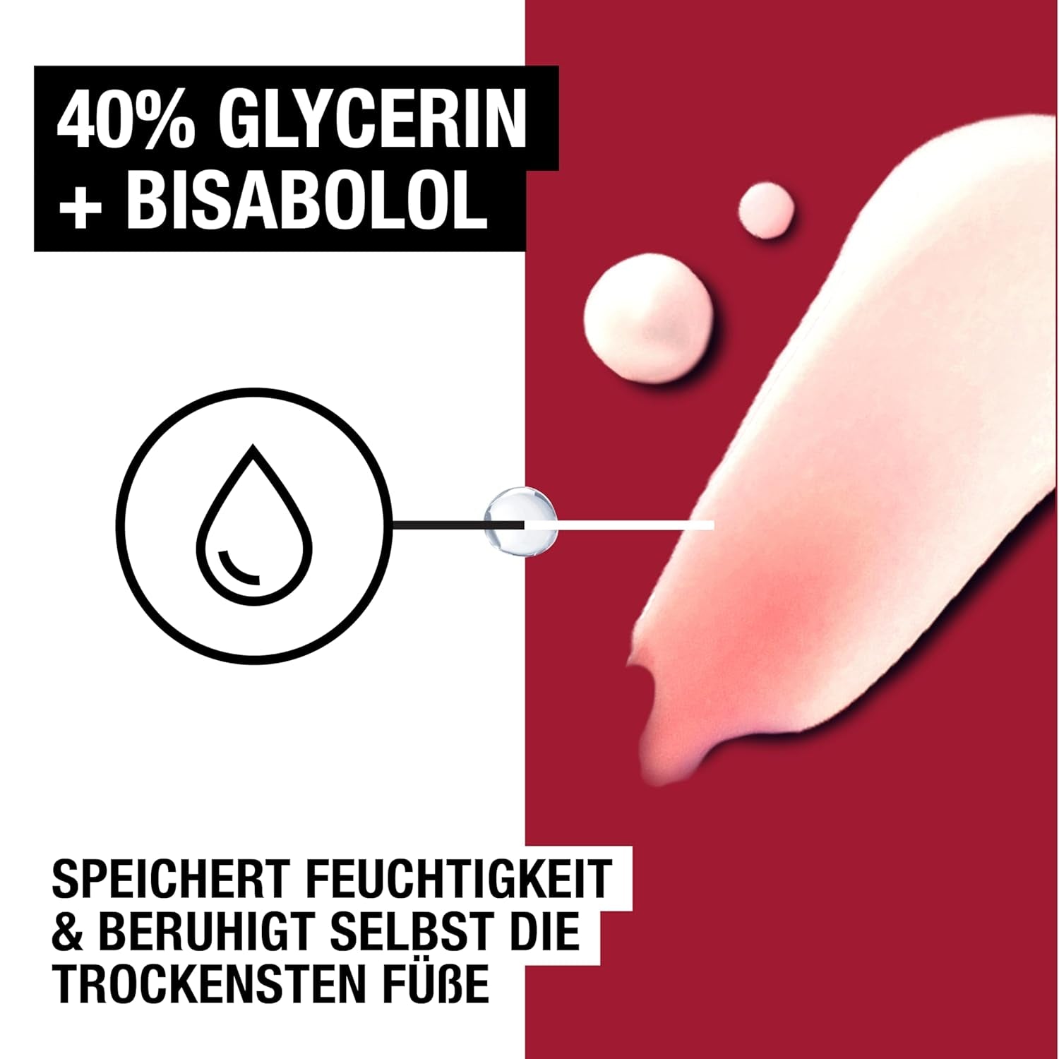 Neutrogena Ultra Reichhaltige Fußcreme, Nicht Fettende Fußpflege Creme Mit 40Prozent Glycerin + Bisabolol, Schnell Einziehende Feuchtigkeitscreme Für Trockene Und Beanspruchte Füße 100 Ml