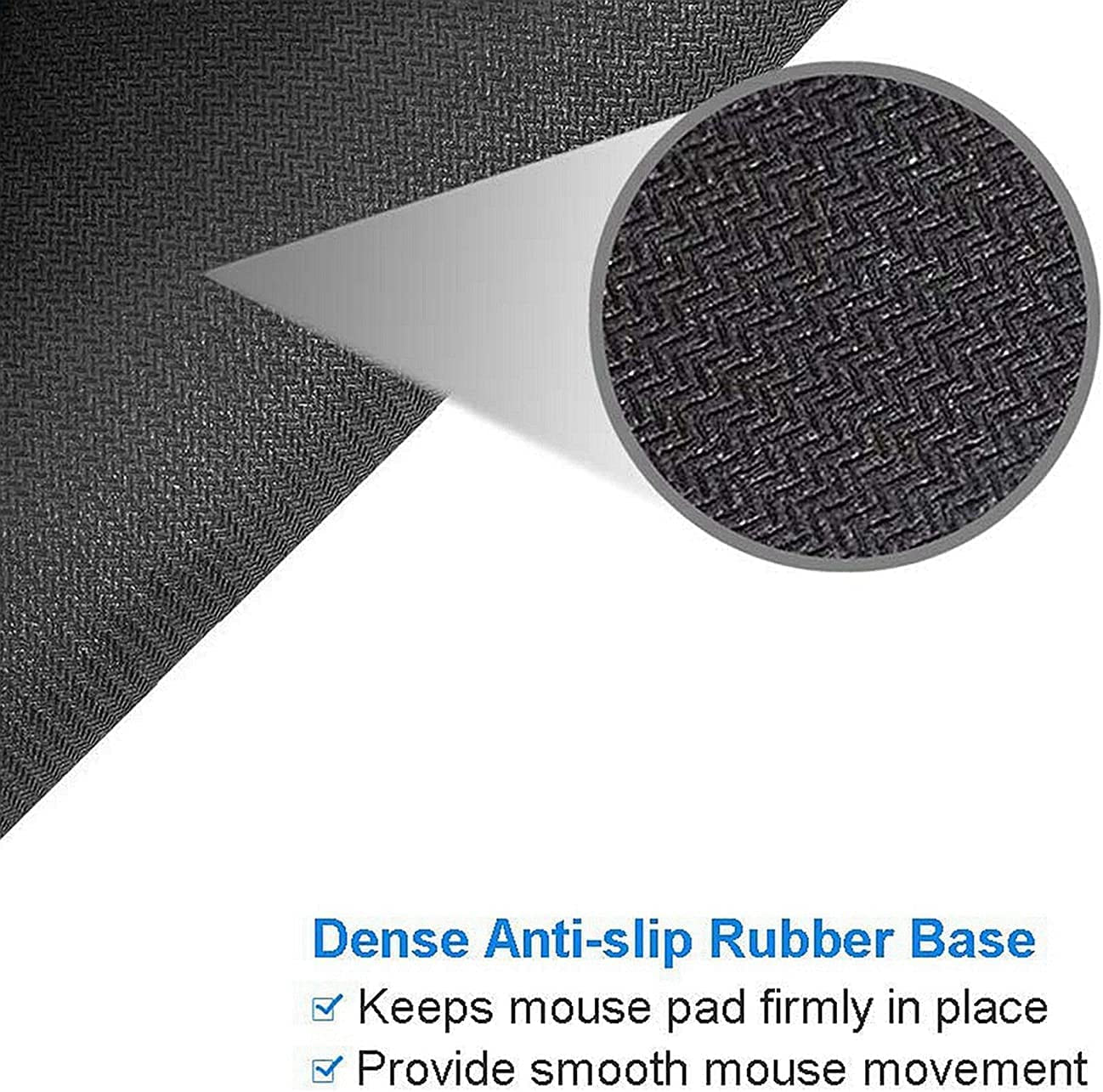 Custom Square Night Starry Mouse Pad, Unique Design Anti-Slip Rubber Base for Desktop and Laptop