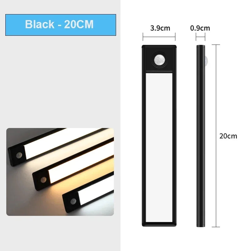 Night Light Led Light under Cabinet Light Motion Sensor Night Light Closet Light Cabinet Kitchen Lighting Magnetic Night Light