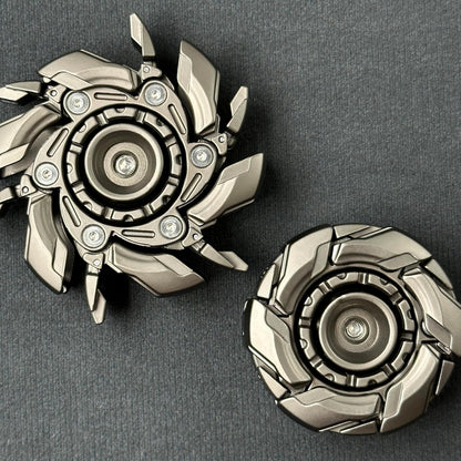 EDC Fidget Sliders Open Armor Spinning Topfidget Toys Stress Relief for Adults Magnetic Metal
