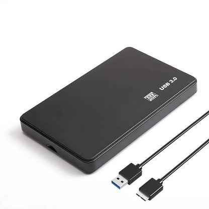 USB 3.0 to 2.5 Inch Hard Drive Case SATA HDD SSD Enclosure 5Gbps External Hard Drive Disk Box for PC Laptop Smartphone PC Laptop
