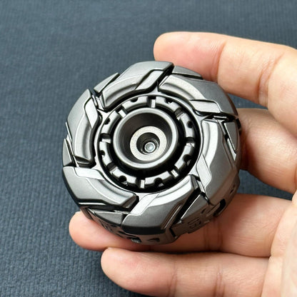 EDC Fidget Sliders Open Armor Spinning Topfidget Toys Stress Relief for Adults Magnetic Metal
