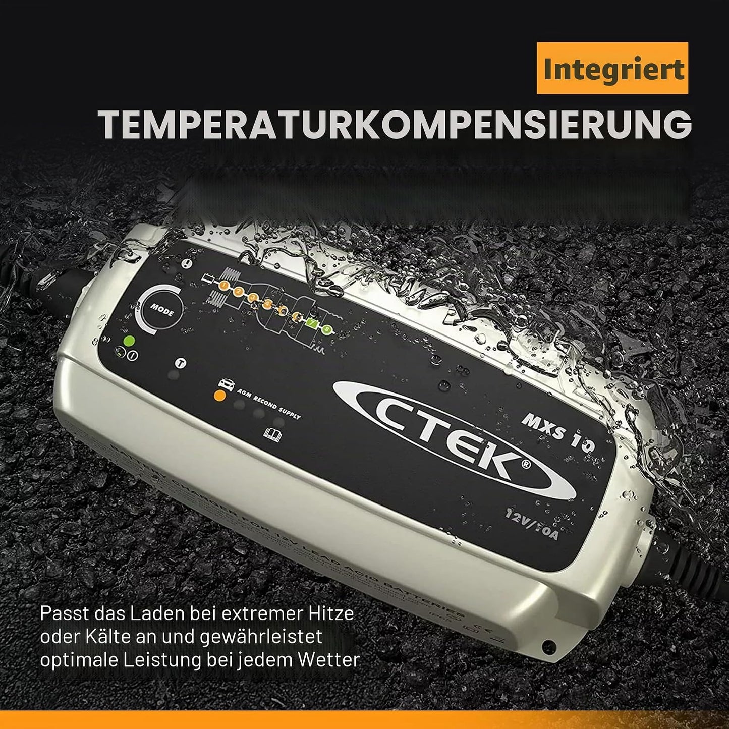 CTEK Multi MXS 10 10A 12V 8-Stufiges Batterieladegerät Conditioner