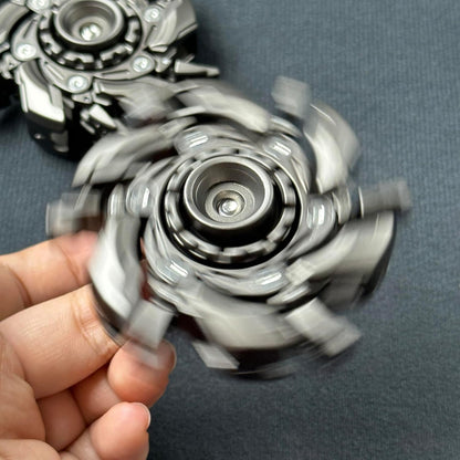 EDC Fidget Sliders Open Armor Spinning Topfidget Toys Stress Relief for Adults Magnetic Metal
