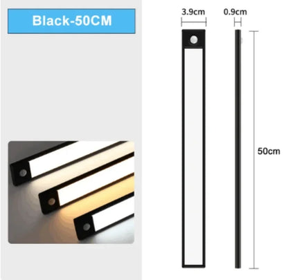Night Light Led Light under Cabinet Light Motion Sensor Night Light Closet Light Cabinet Kitchen Lighting Magnetic Night Light