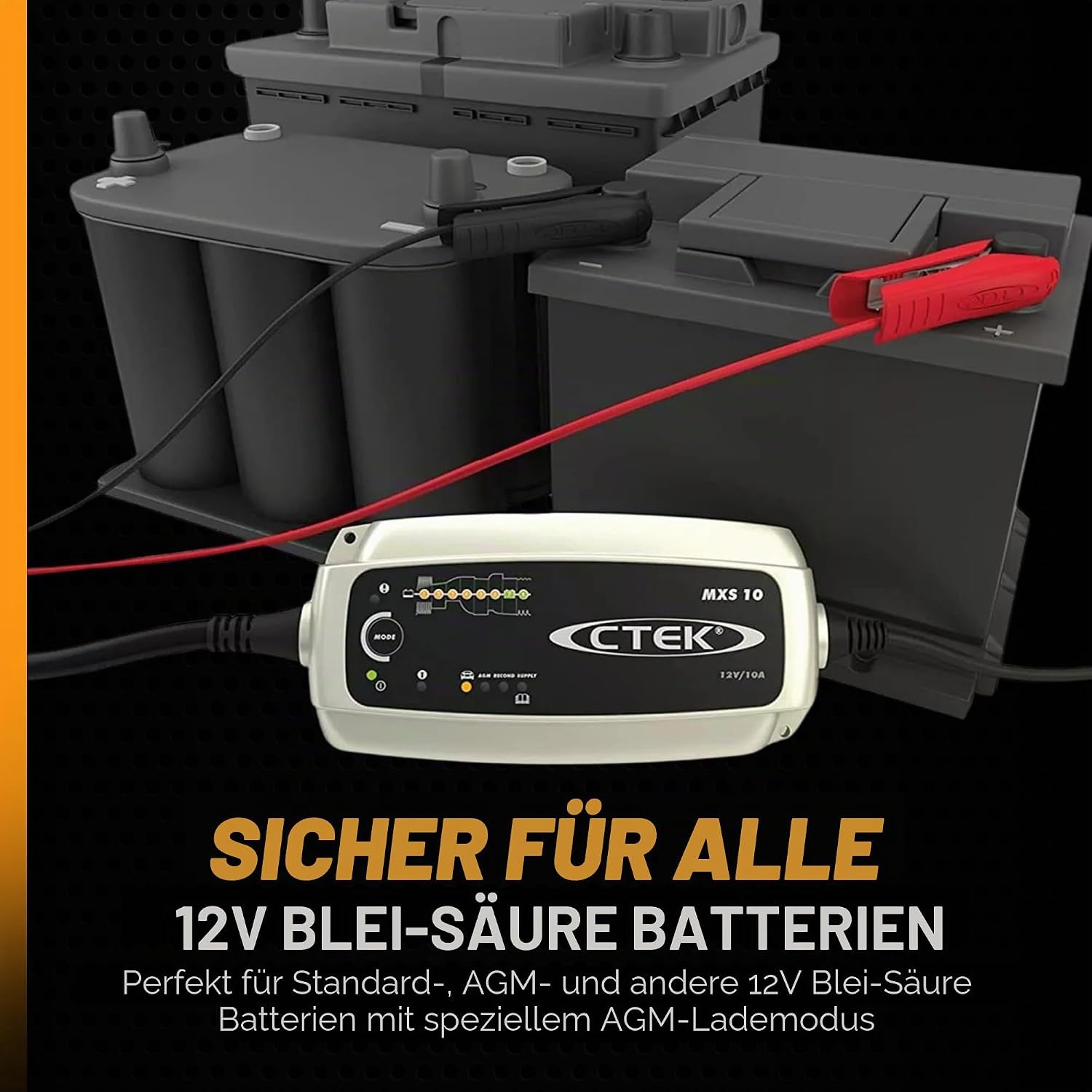 CTEK Multi MXS 10 10A 12V 8-Stufiges Batterieladegerät Conditioner