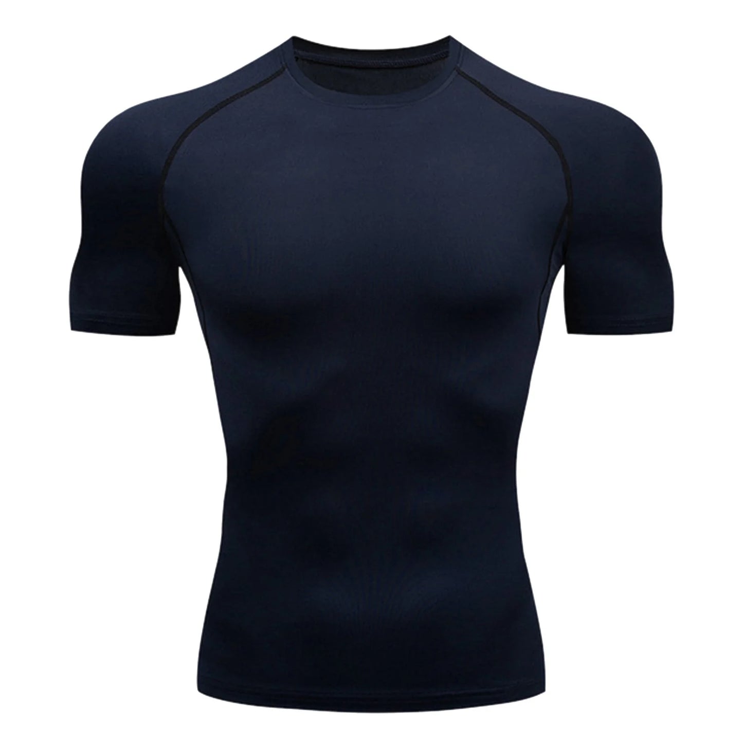 Athletic Workout Shirts for Men, Mens Summer Leisure Sports T Shirt Fashion Lapel 3D Gradient Short Sleeved round Neck T Shirt Men Compression Shirt Men, Mens Shirts Blue XL