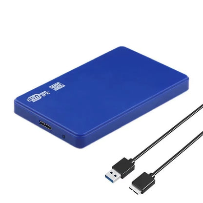 USB 3.0 to 2.5 Inch Hard Drive Case SATA HDD SSD Enclosure 5Gbps External Hard Drive Disk Box for PC Laptop Smartphone PC Laptop