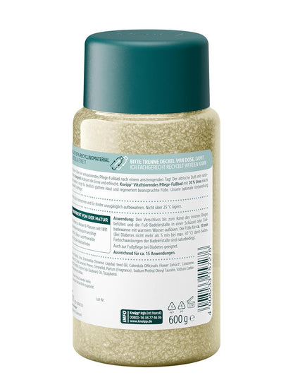 Kneipp Vitalisierendes Pflege-Fußbad - Fußbadekristalle - Auch Für Sensible Haut - Rezeptur Mit 20% Urea - 600 G